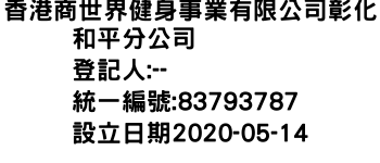 IMG-香港商世界健身事業有限公司彰化和平分公司