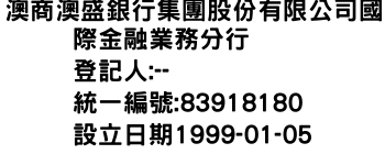 IMG-澳商澳盛銀行集團股份有限公司國際金融業務分行