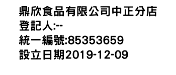 IMG-鼎欣食品有限公司中正分店