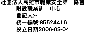 IMG-社團法人高雄市職業安全第一協會附設職業訓諌中心