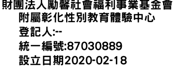 IMG-財團法人勵馨社會福利事業基金會附屬彰化性別教育體驗中心