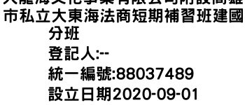 IMG-大龍海文化事業有限公司附設高雄市私立大東海法商短期補習班建國分班