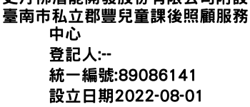 IMG-史丹佛潛能開發股份有限公司附設臺南巿私立郡豐兒童課後照顧服務中心