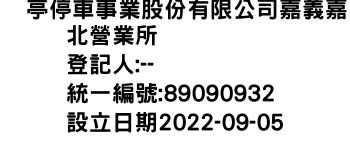 IMG-俥亭停車事業股份有限公司嘉義嘉北營業所