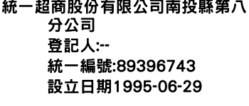 IMG-統一超商股份有限公司南投縣第八分公司