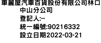 IMG-車麗屋汽車百貨股份有限公司林口中山分公司