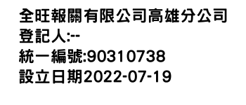 IMG-全旺報關有限公司高雄分公司
