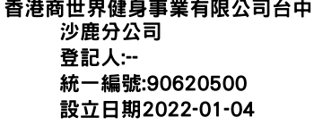 IMG-香港商世界健身事業有限公司台中沙鹿分公司