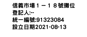 IMG-信義市場１－１８號攤位