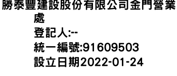 IMG-勝泰豐建設股份有限公司金門營業處