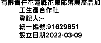 IMG-有限責任花蓮縣花東部落農產品加工生產合作社