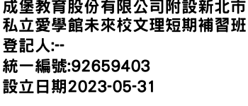 IMG-成堡教育股份有限公司附設新北市私立愛學館未來校文理短期補習班