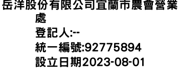 IMG-岳洋股份有限公司宜蘭市農會營業處