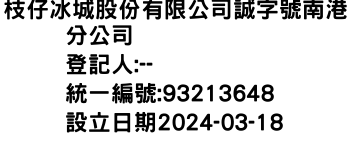 IMG-枝仔冰城股份有限公司誠字號南港分公司