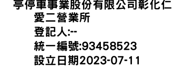 IMG-俥亭停車事業股份有限公司彰化仁愛二營業所