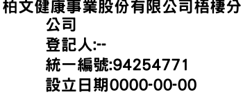 IMG-柏文健康事業股份有限公司梧棲分公司