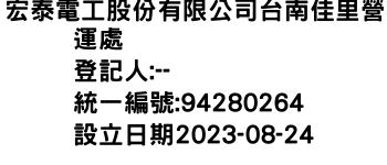 IMG-宏泰電工股份有限公司台南佳里營運處