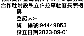 IMG-有限責任臺灣伯拉罕共生照顧勞動合作社附設私立伯拉罕社區長照機構