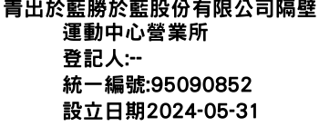 IMG-青出於藍勝於藍股份有限公司隔壁運動中心營業所