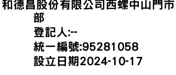 IMG-和德昌股份有限公司西螺中山門市部