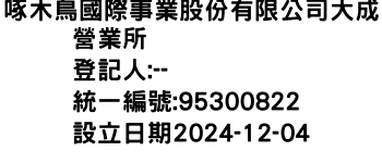 IMG-啄木鳥國際事業股份有限公司大成營業所