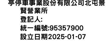 IMG-俥亭停車事業股份有限公司北屯景賢營業所