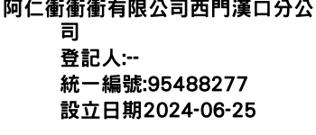 IMG-阿仁衝衝衝有限公司西門漢口分公司