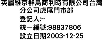 IMG-英屬維京群島商利時有限公司台灣分公司虎尾門巿部