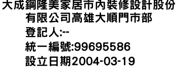 IMG-大成鋼隆美家居市內裝修設計股份有限公司高雄大順門市部