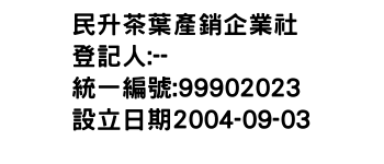 IMG-民升茶葉產銷企業社